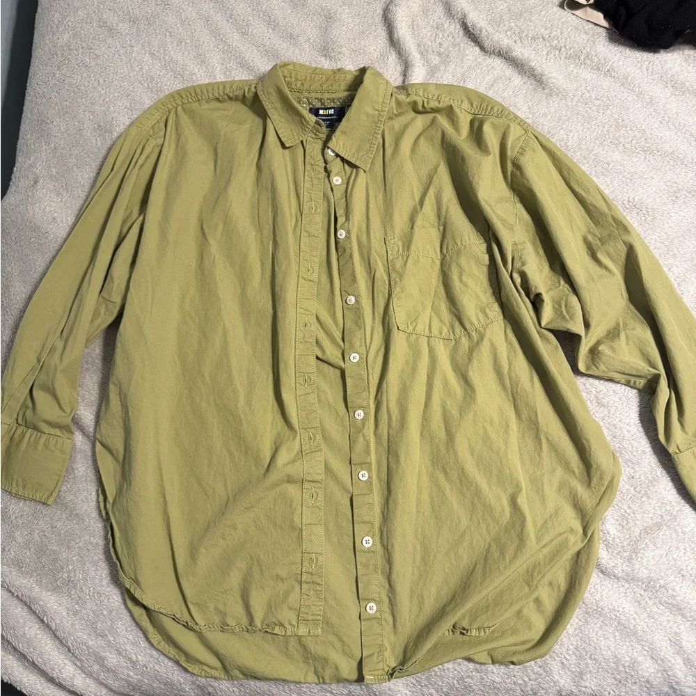 Anthropologie Maeve Bennett Button Down shirt - Picture 2 of 4